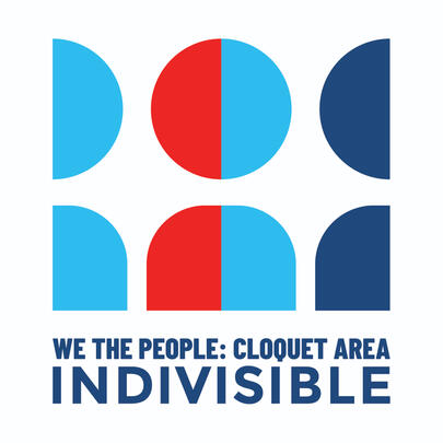 We The People Cloquet Area Indivisible organization logo